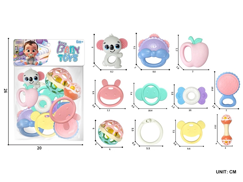 BABY RATTLE 11PCS - HP1264844