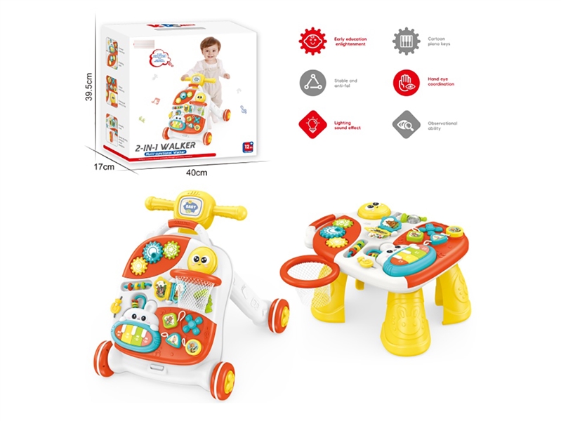 2 IN 1 WALKER W/LIGHT & MUSIC - HP1265048