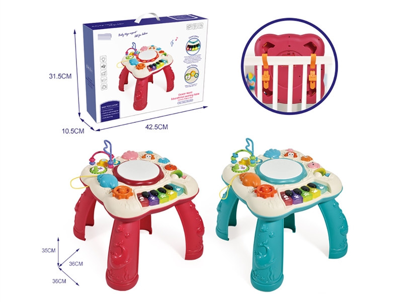 BABY LEARNING TABLE W/LIGHT & MUSIC,2COLOURS - HP1265050