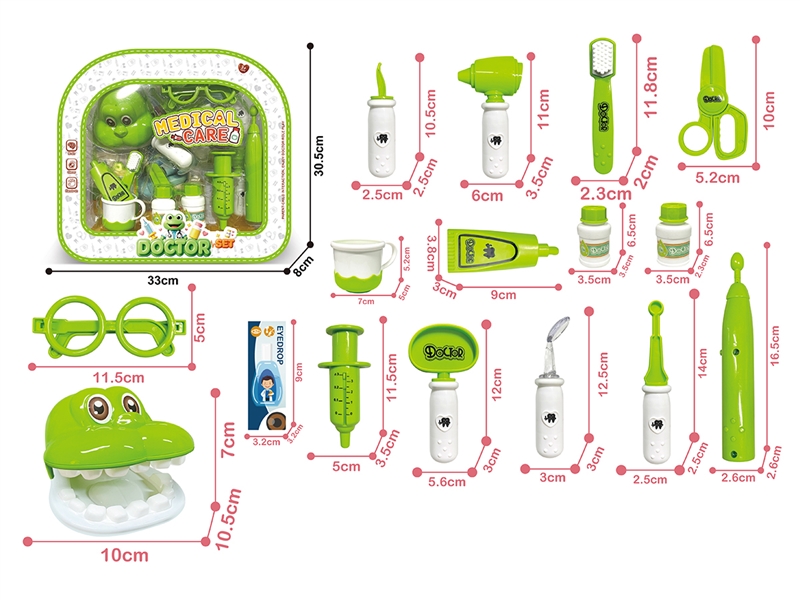 DOCTOR SET 16PCS(NOT INCLUDED BATTERY) - HP1265066