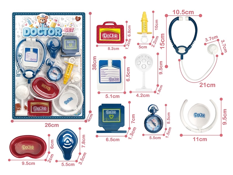DOCTOR SET 10PCS - HP1265091