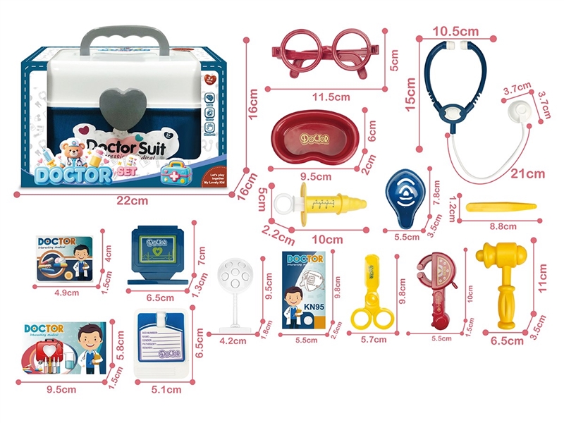 DOCTOR SET 15PCS - HP1265124
