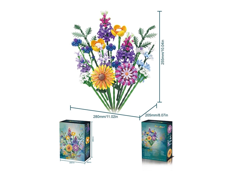 BUILDING BLOCKS 1183PCS - HP1265563