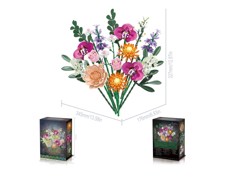 BUILDING BLOCKS 1182PCS - HP1265564