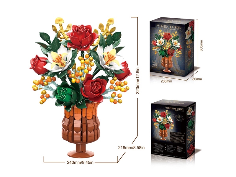 BUILDING BLOCKS 1129PCS - HP1265581