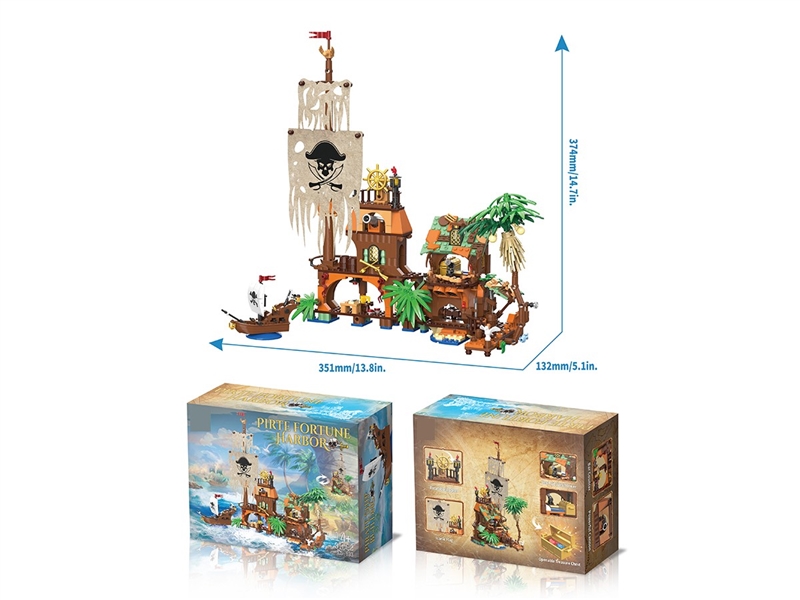 BUILDING BLOCKS 833PCS - HP1265587