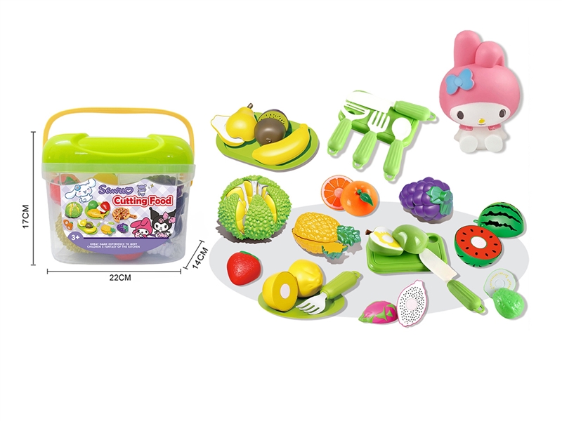 CUTTING PLAY SET 46PCS - HP1265697