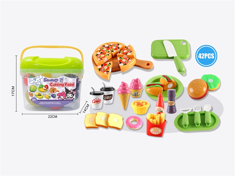 CUTTING PLAY SET 42PCS - HP1265701