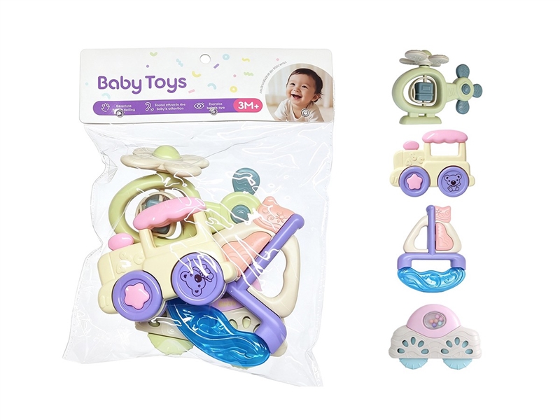 BABY RATTLE 4PCS - HP1265734