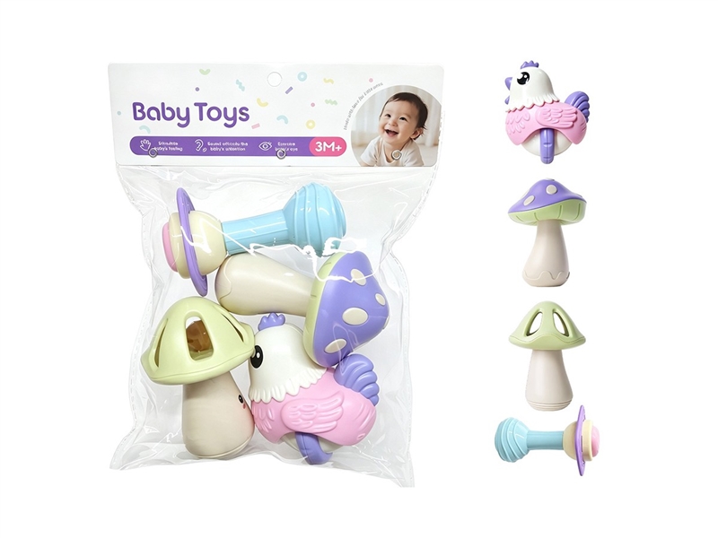 BABY RATTLE 4PCS - HP1265735
