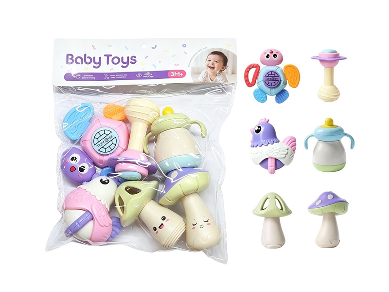 BABY RATTLE 6PCS - HP1265740