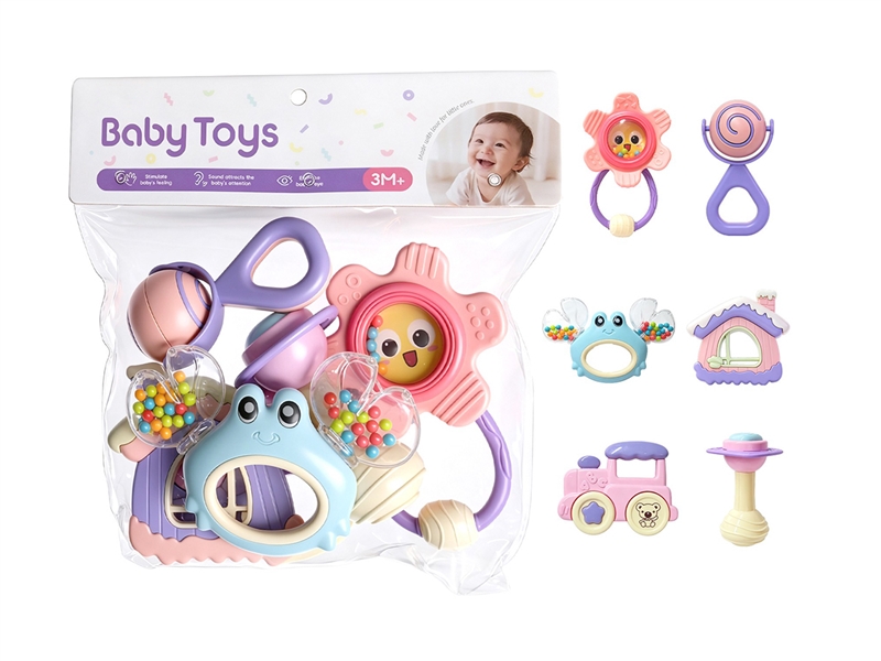 BABY RATTLE 6PCS - HP1265741