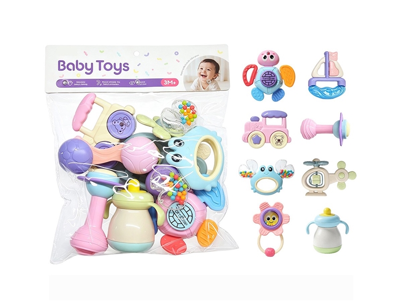 BABY RATTLE 8PCS - HP1265746