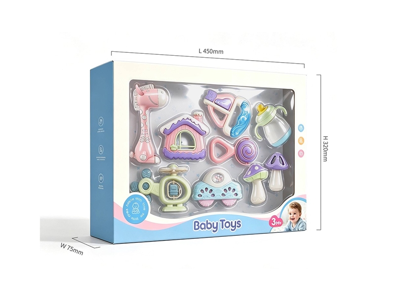 BABY RATTLE 9PCS - HP1265751