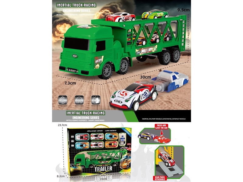 FRICTION DIE-CAST CATAPULT CONSTRUCTION TRUCK - HP1265865