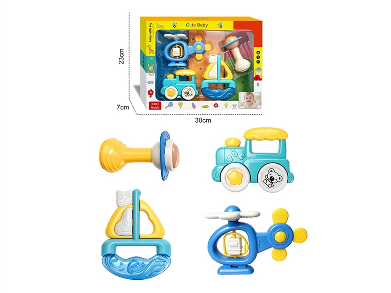 BABY RATTLE 4PCS - HP1265968