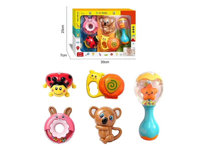 BABY RATTLE 5PCS - HP1265970