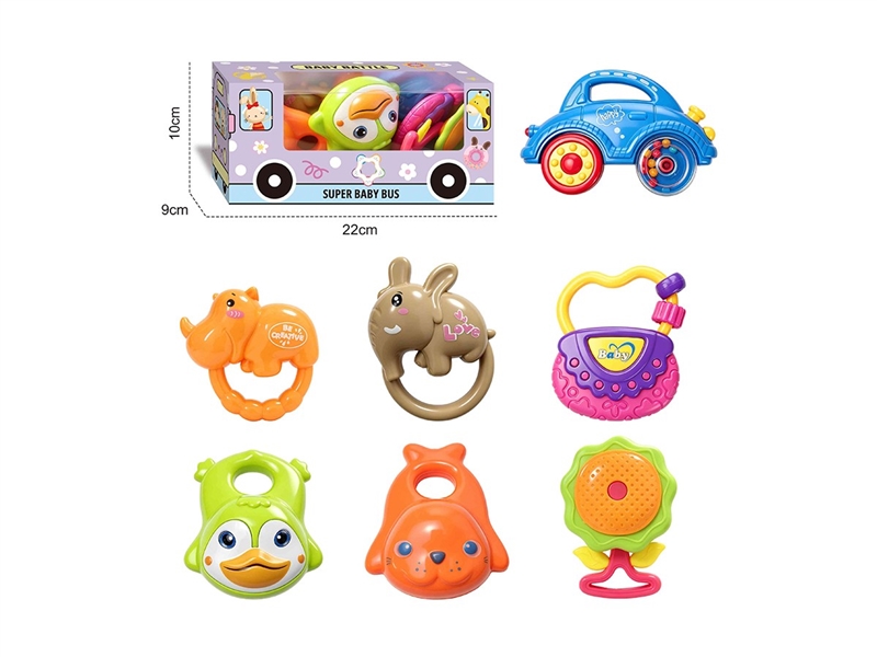 BABY RATTLE 7PCS - HP1265986