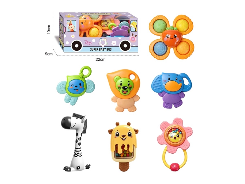 BABY RATTLE 7PCS - HP1265987