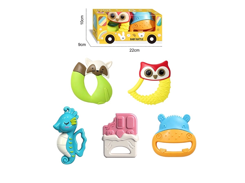 BABY RATTLE 5PCS - HP1265988