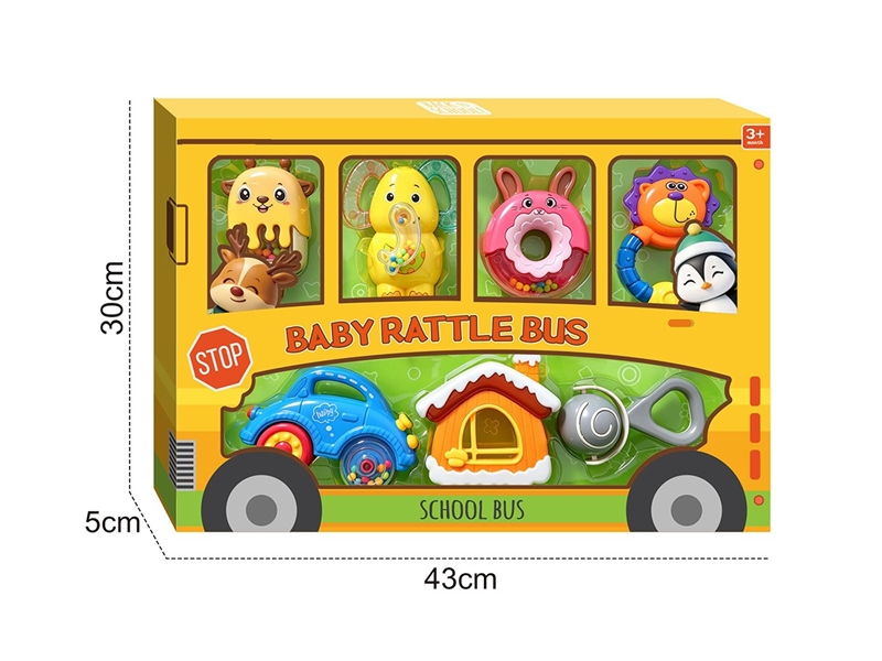 BABY RATTLE 7PCS - HP1266005