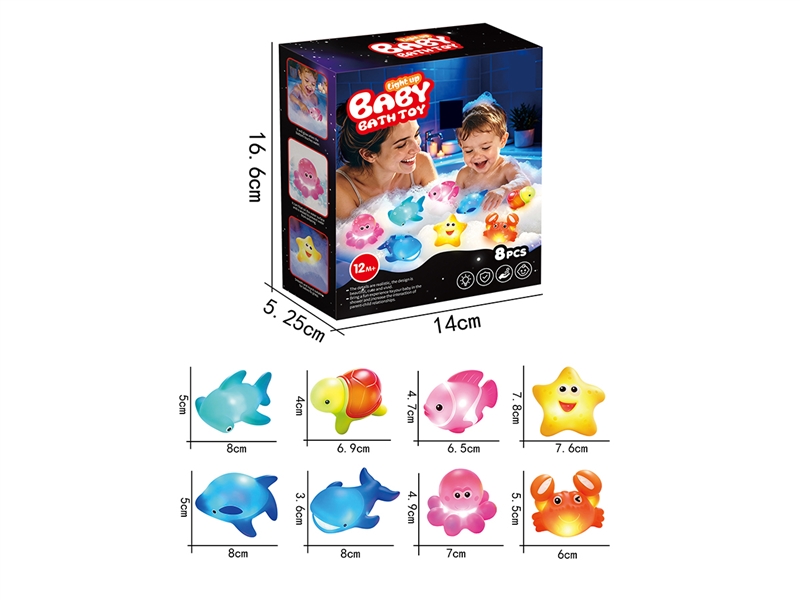 VINYL TOYS W/LIGHT 8PCS - HP1266038