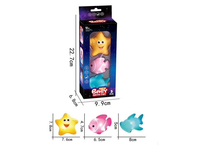 VINYL TOYS W/LIGHT 3PCS - HP1266039