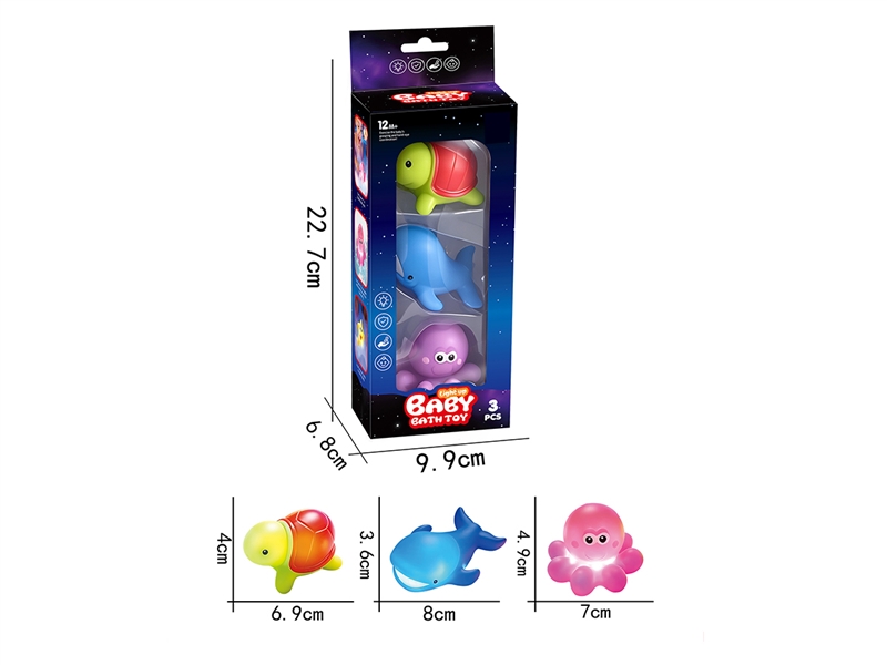 VINYL TOYS W/LIGHT 3PCS - HP1266040