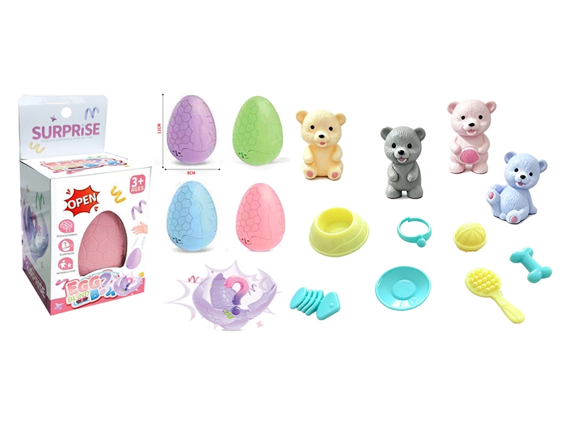 SURPRISE EGG,4COLORS - HP1266166