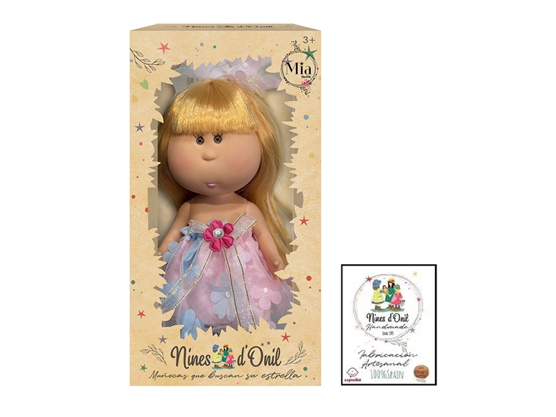26CM RUBBER DOLL W/3D EYES - HP1266459