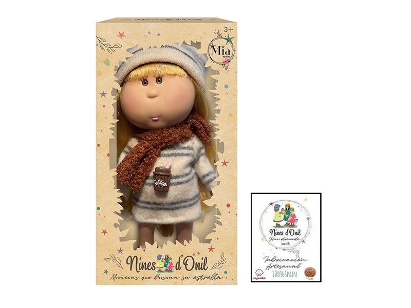 26CM RUBBER DOLL W/3D EYES - HP1266465