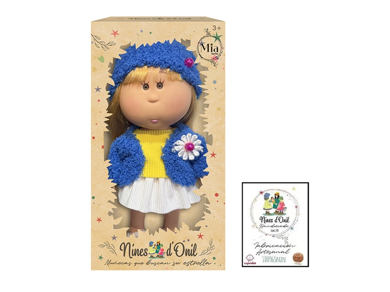 26CM RUBBER DOLL W/3D EYES - HP1266467