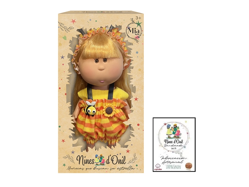 26CM RUBBER DOLL W/3D EYES - HP1266472