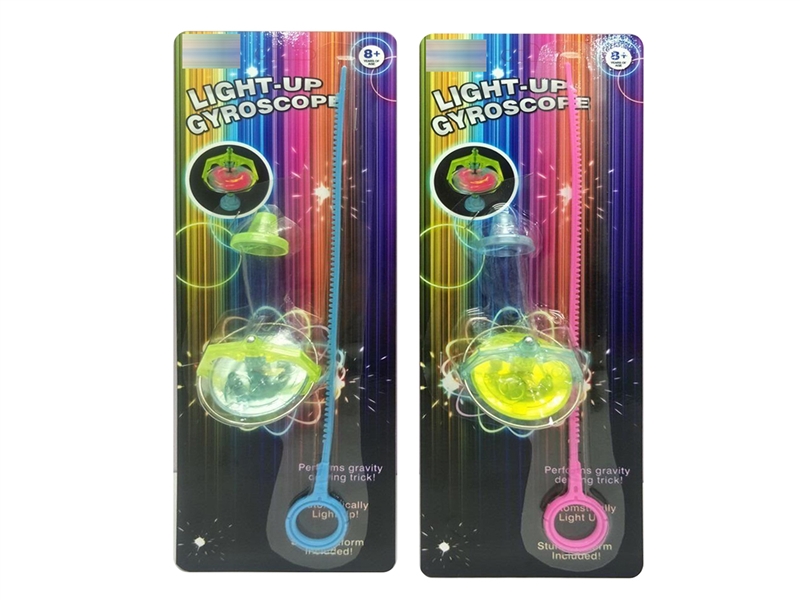 SPIN TOP W/LIGHT,2COLORS (INCLUDED BATTERY) - HP1266768