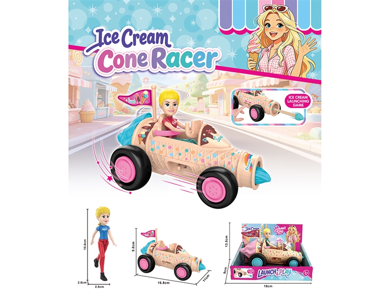CATAPULT ICE CREAM CAR W/DOLL - HP1266828