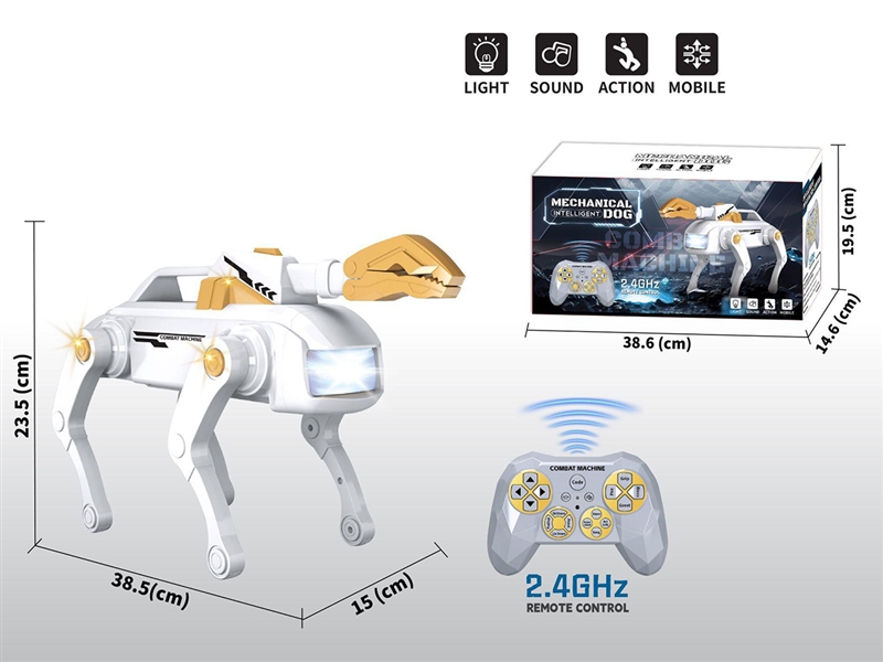 2.4G R/C ROBOT DOG W/LIGHT & SOUND - HP1266836