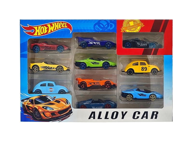 1:64 FREE WAY DIE-CAST CAR,10PCS - HP1266960