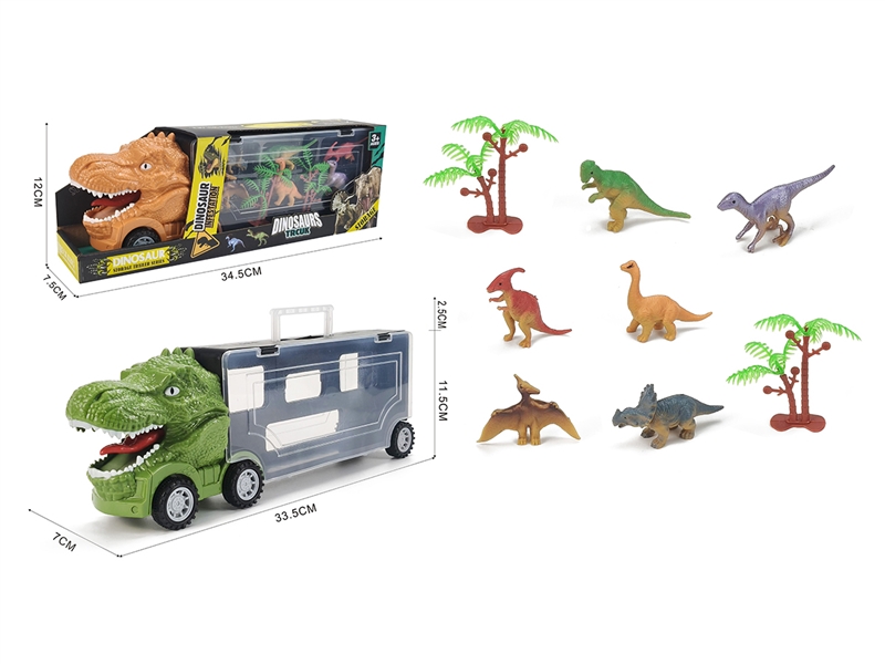 FREE WAY DINOSAUR TRUCK SET,2COLOURS - HP1267045