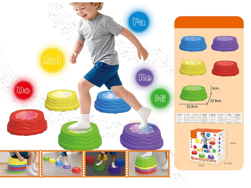 STEPPING STONES W/LIGHT & MUSIC(NOT INCLUDED BATTERY) - HP1267130