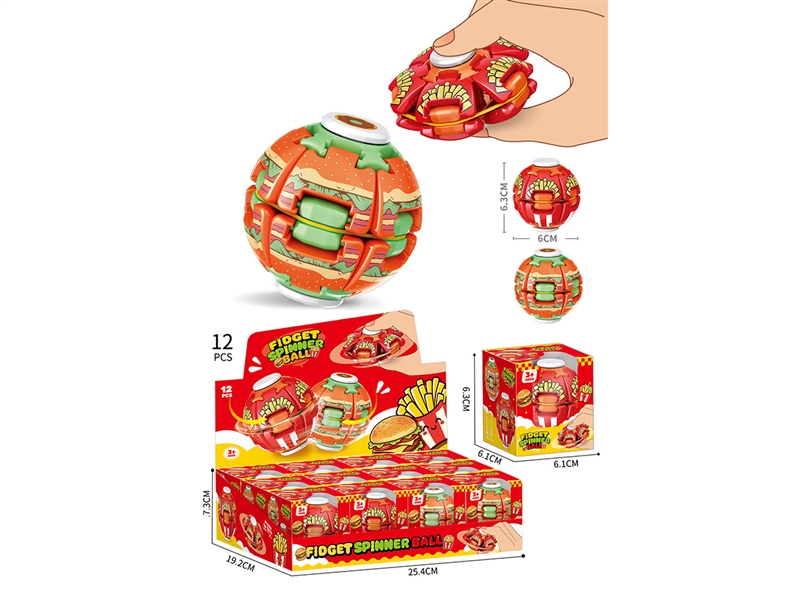 SPIN TOP,2ASST,12PCS/DISPLAY BOX - HP1267134