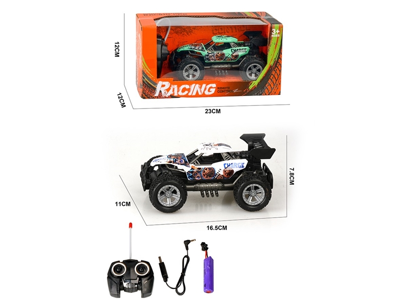 1:24 4-CHANNEL R/C CAR,2COLORS(INCLUDED BATTERY) - HP1267219