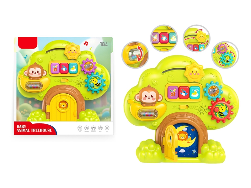BABY ANIMAL TREEHOUSE W/LIGHT & MUSIC - HP1267677