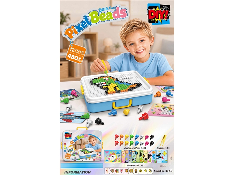 PIXEL PUZZLE 480+PCS - HP1267695