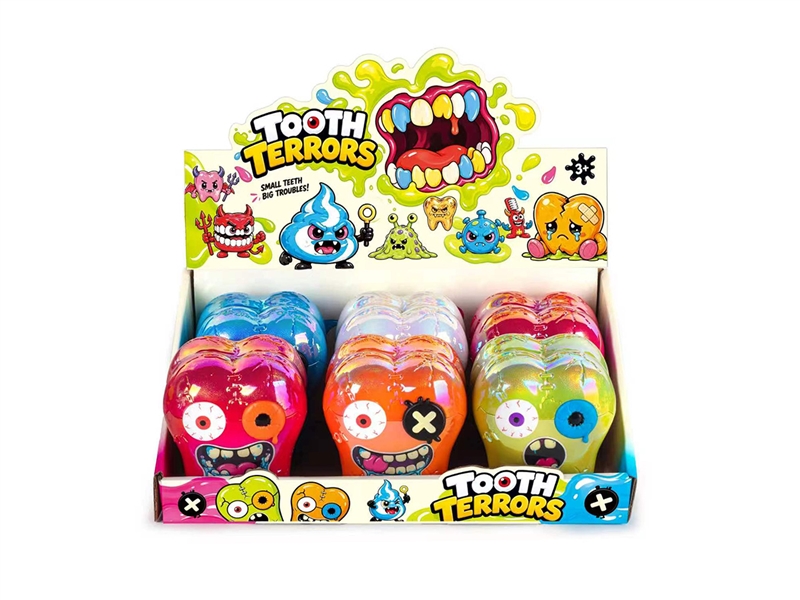 TOOTH TERRORS,6PCS/DISPLAY BOX - HP1267752