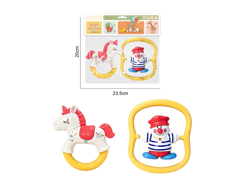 BABY RATTLE 2PCS - HP1267819