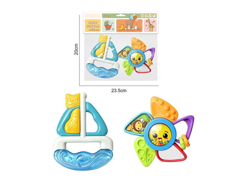 BABY RATTLE 2PCS - HP1267826