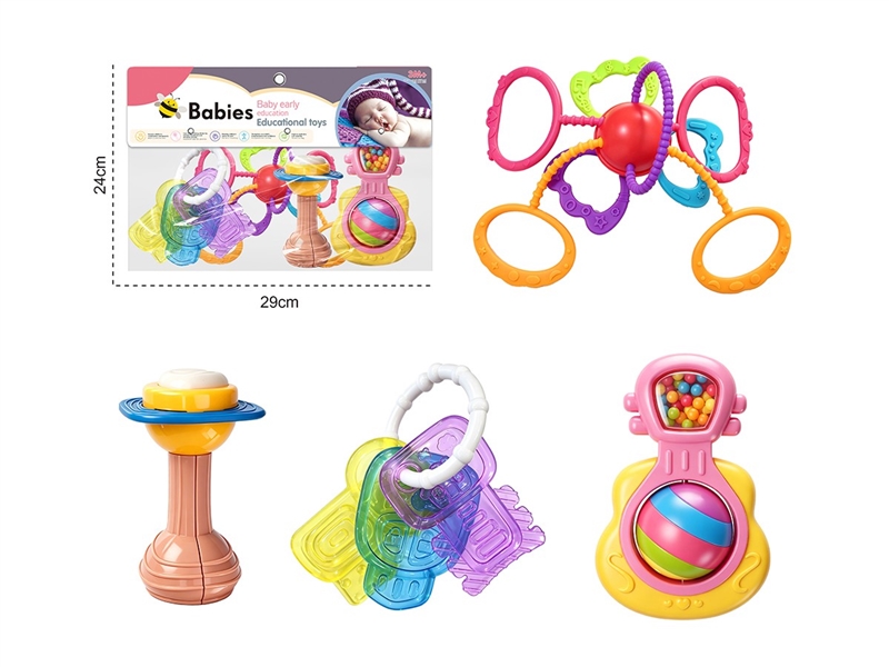 BABY RATTLE 3PCS - HP1267844