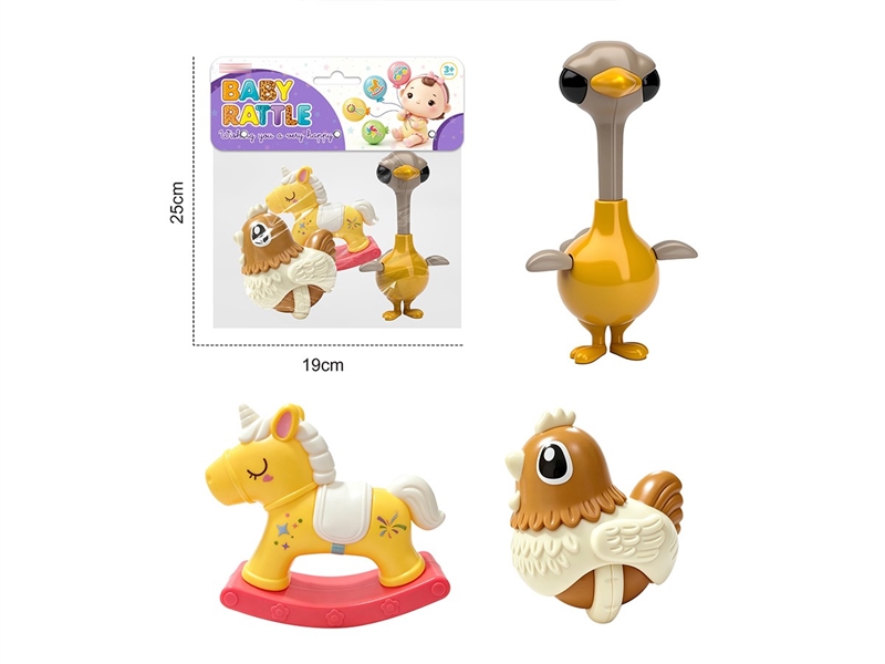 BABY RATTLE 3PCS - HP1267851