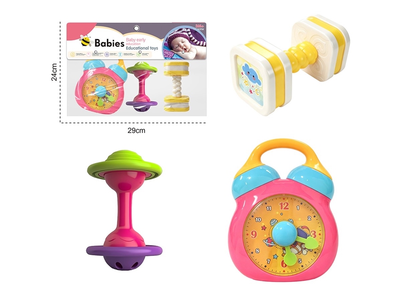 BABY RATTLE 3PCS - HP1267852