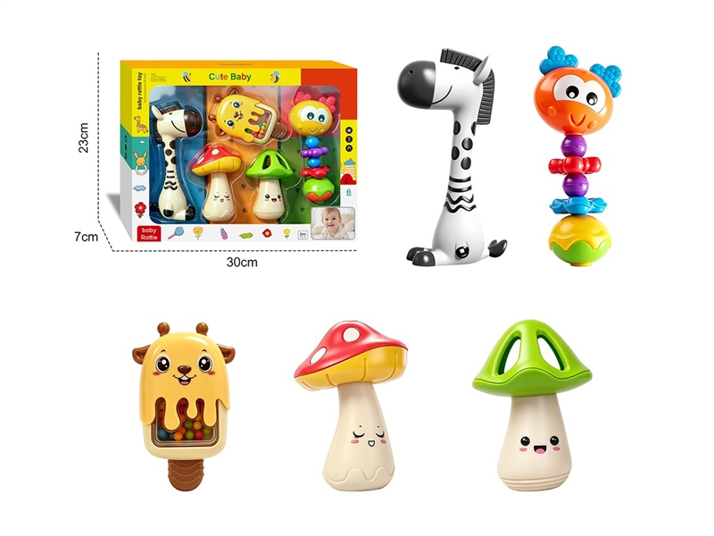 BABY RATTLE 5PCS - HP1267873